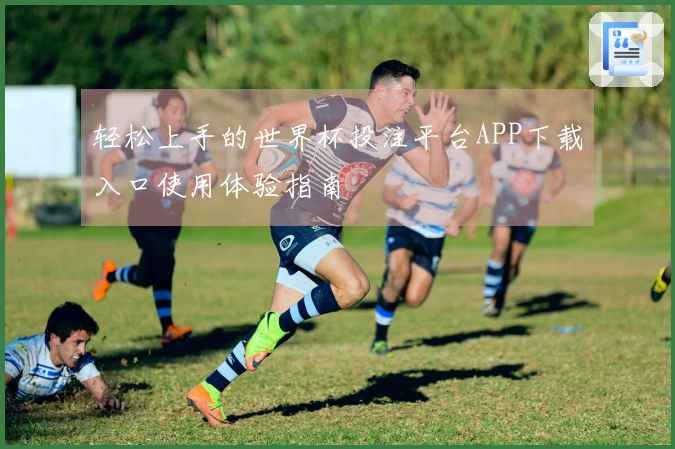 轻松上手的世界杯投注平台APP下载入口使用体验指南