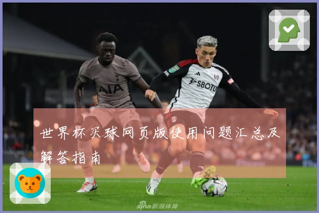 世界杯买球网页版使用问题汇总及解答指南